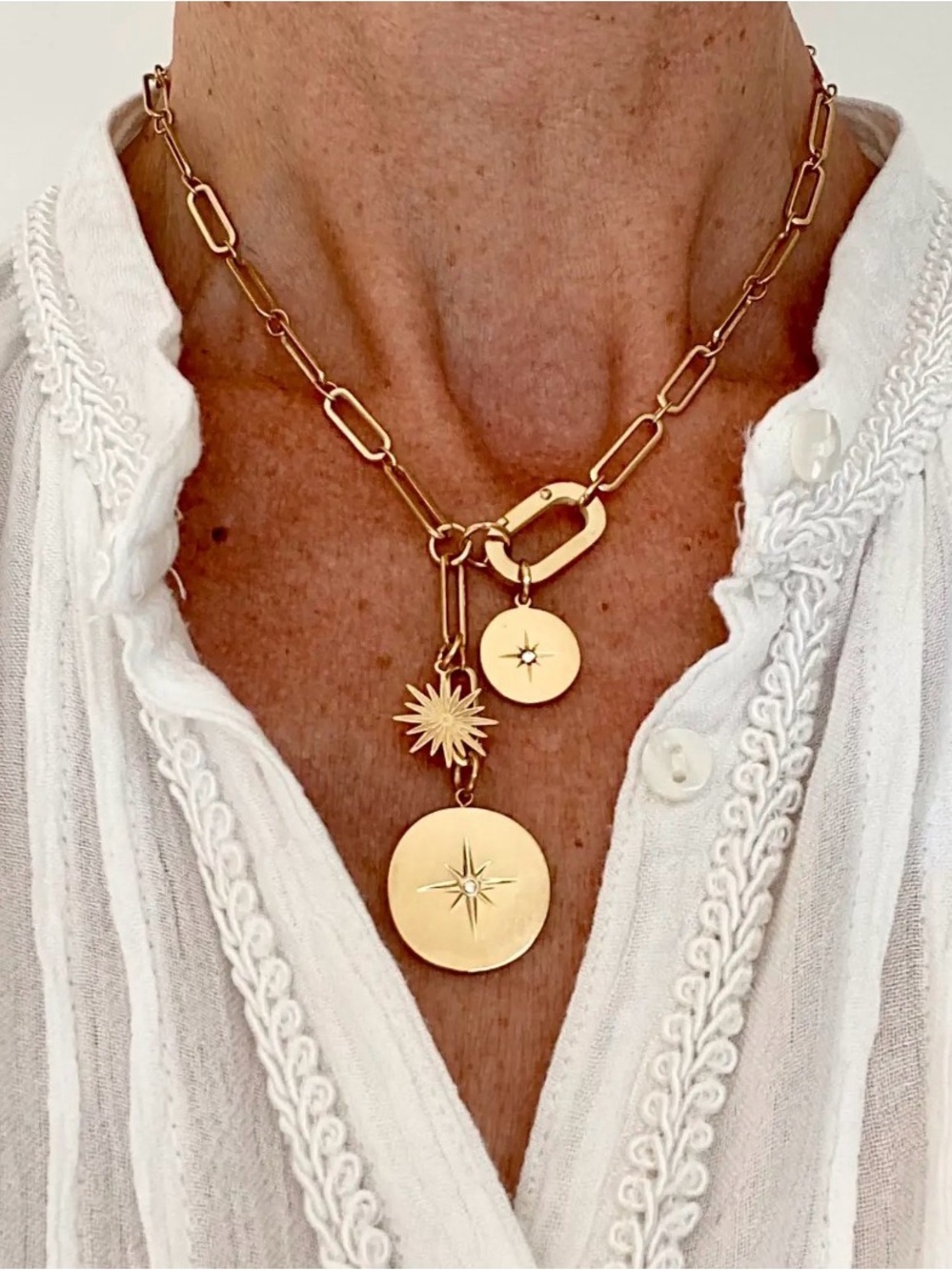 Cascade necklace